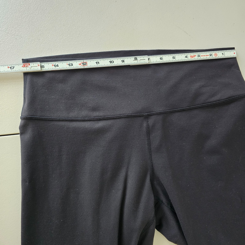 Lululemon Wunder Under High Rise Tight Full on Luon 28" Women's 14 Black - Picture 10 of 16